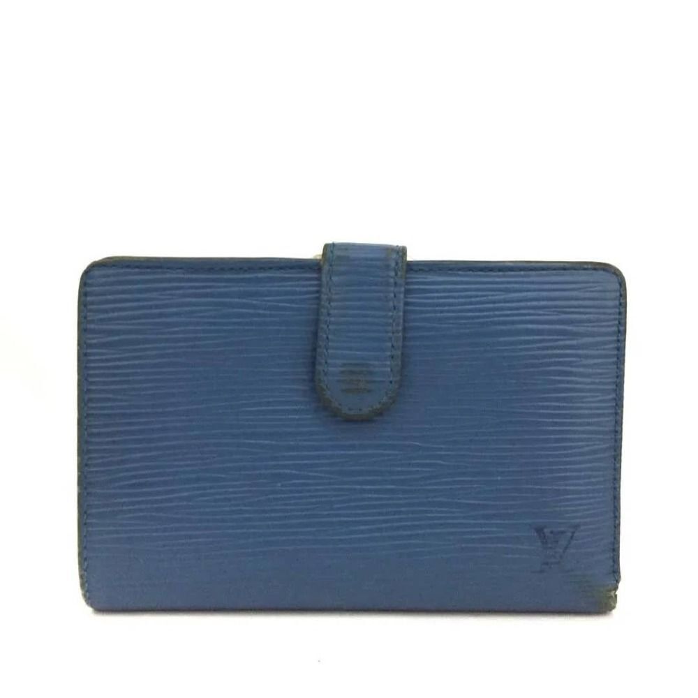 Authentic Louis Vuitton Epi Porte  Viennois Leather Bifold Wallet /1K0180
